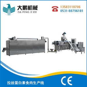 拉絲蛋白素食肉生產(chǎn)線